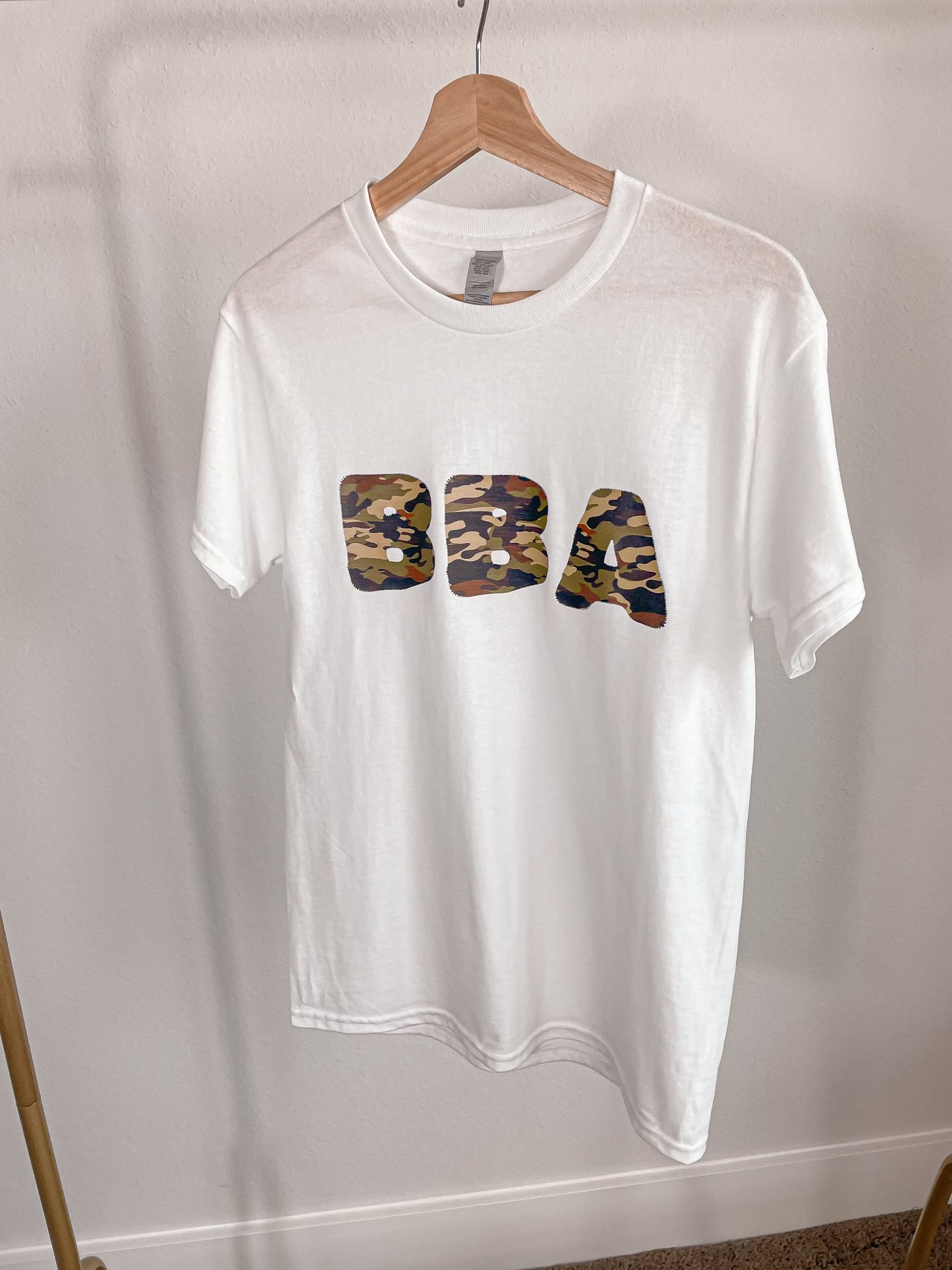 Camou BBA White Tee