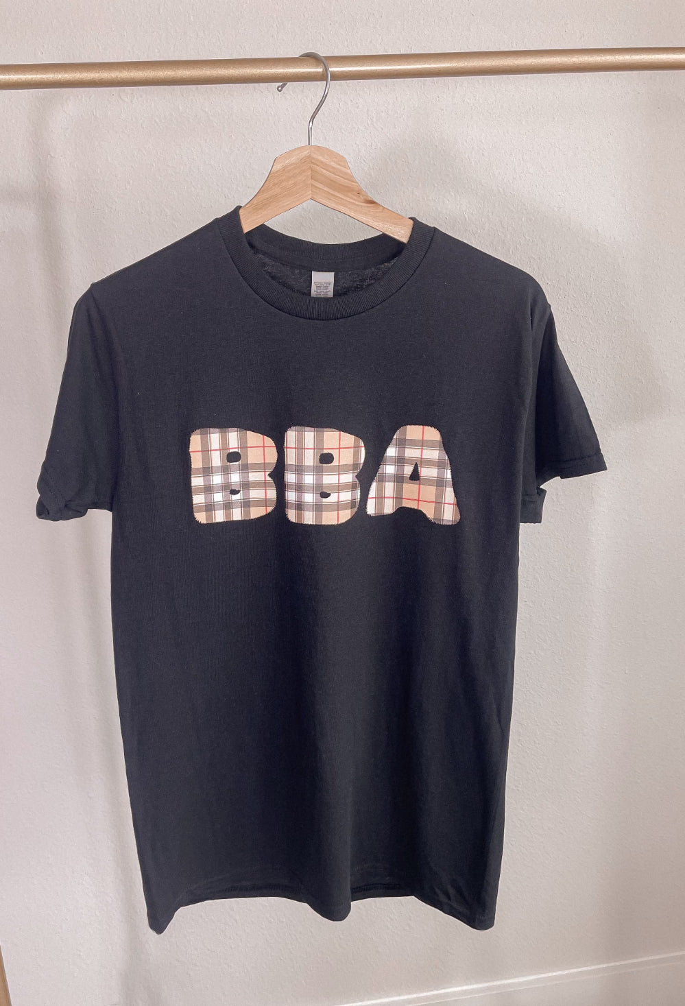 Plaid BBA Tee